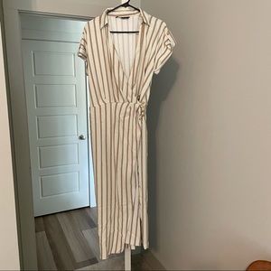 Zara midi dress with split